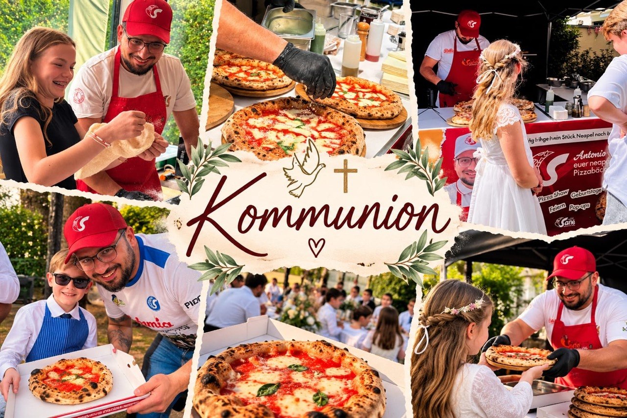 Kommunion und Taufe mit Antonio Sane Pizza
